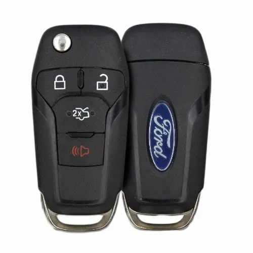 DS7T-15K601-AH Original Ford Flip Key Remote Buttons 2 - thumbnail