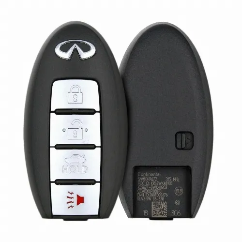 285E3-JK65A Genuine INFINITI Smart Proximity Remote Type FBS4 - thumbnail
