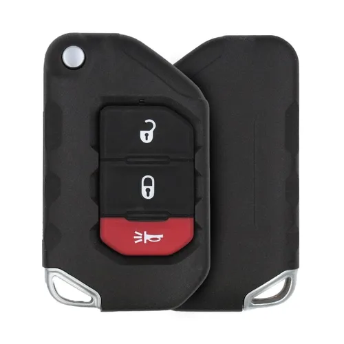 68416782AA Original Board Jeep Flip Key Remote Remote Type Fobik - thumbnail