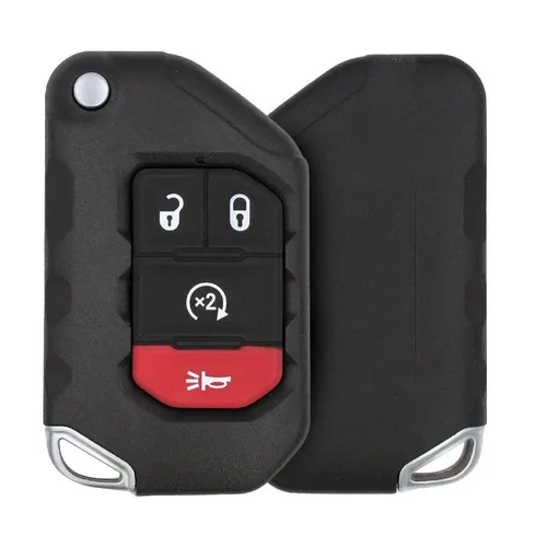 68416784AB Jeep Flip Key Remote Aftermarket Battery Type CR2025