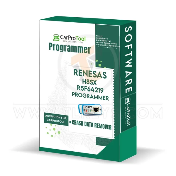 Car Pro Tools renesas r8c m32c r32 programmer crash data remover