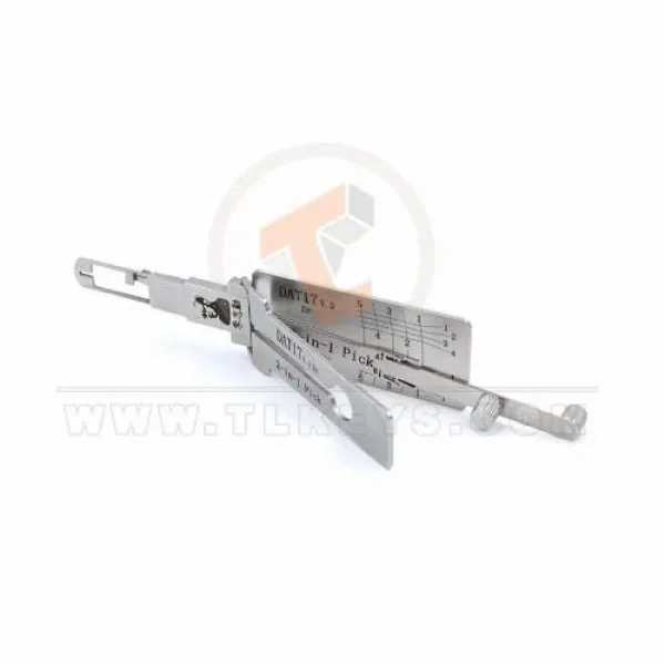 Original Lishi 2-in-1 Pick Decoder Tool DAT17 For Subaru Nissan Blade Profile DAT17