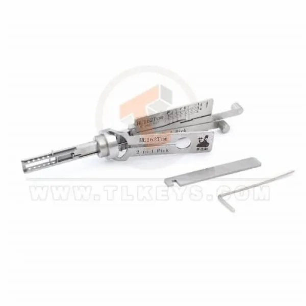 Original Lishi HU162-SC10-V3-AG 2-in-1 Pick Decoder Tool Blade Profile HU162