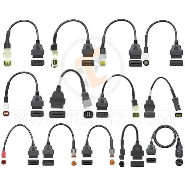 cables Motorcycle Diagnostic Connector Adapter OBD2 Cable