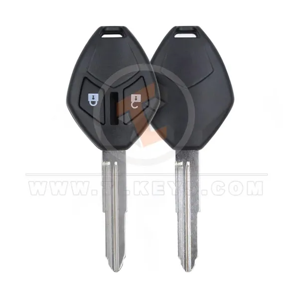 Mitsubishi Gallant Head Key Remote Shell 2 Buttons Aftermarket Brand Buttons 2