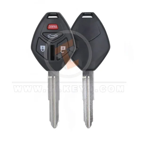 Mitsubishi Gallant Head Key Remote Shell 3+1 Buttons Aftermarket Brand Buttons 4