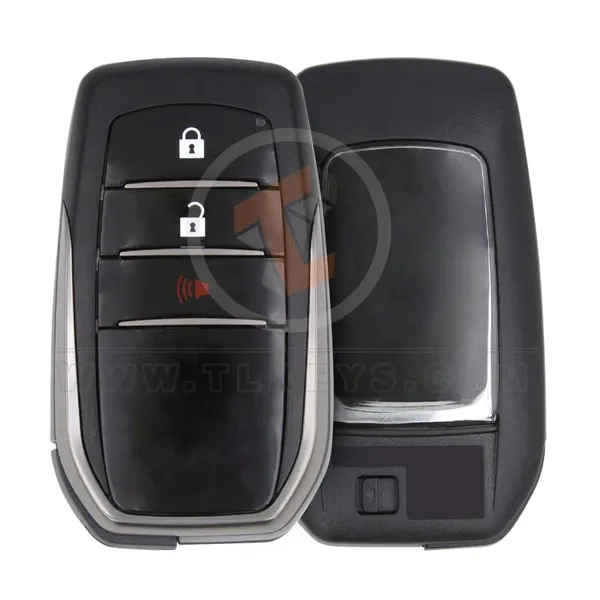 Toyota 2016-2022 Smart Key Remote Shell 2+1 Button Status Aftermarket