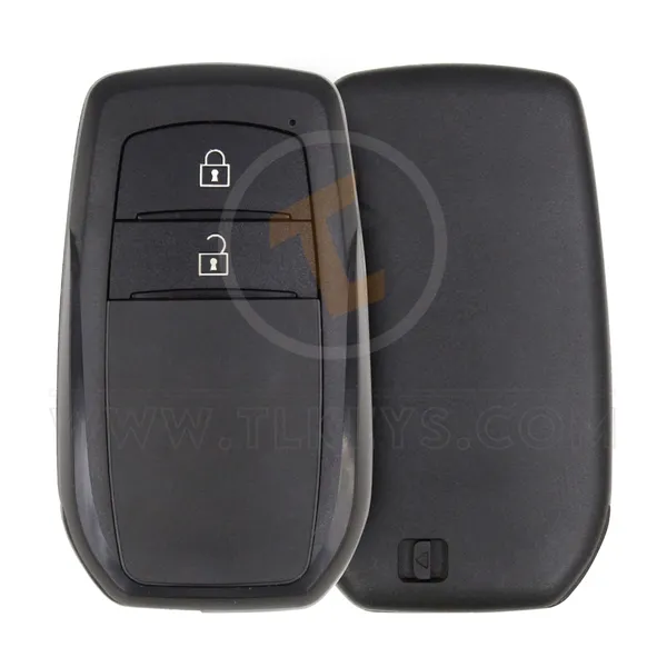 Toyota Smart Key Shell 2 Buttons Aftermarket Remote Shell Type Smart Proximity Shell