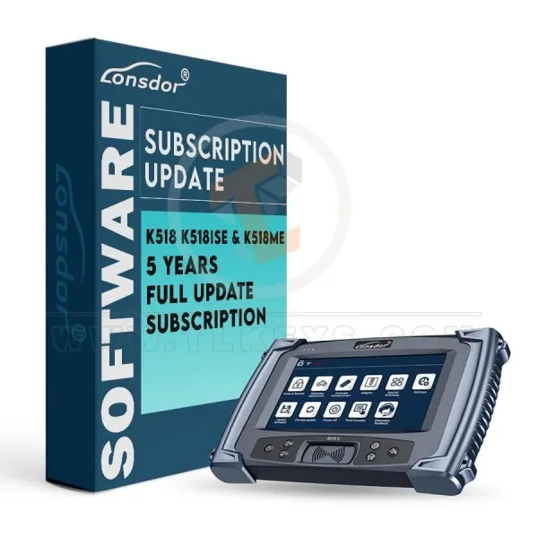Lonsdor 5 Years Full Update Subscription For K518 K518ISE & K518ME software