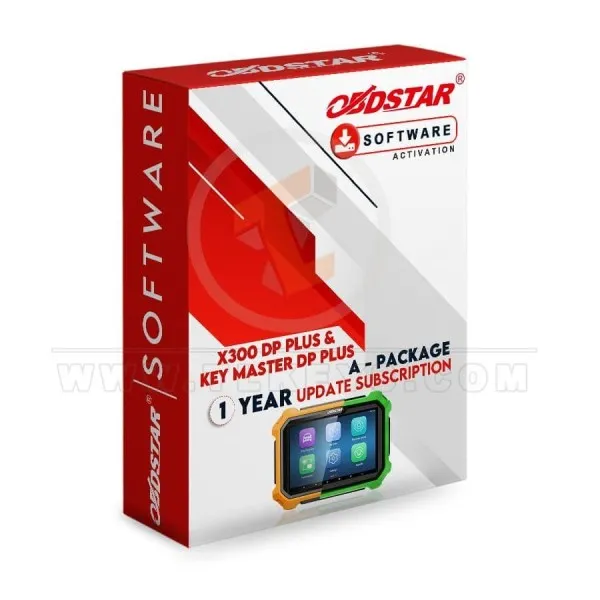 OBDStar X300 DP Plus And Key Master DP Plus A Package 1 Year Update software