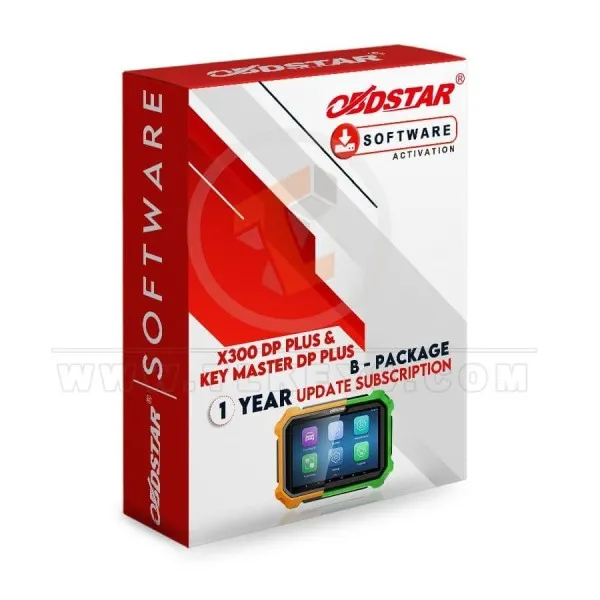 OBDStar X300 DP Plus And Key Master DP Plus B Package 1 Year Update software