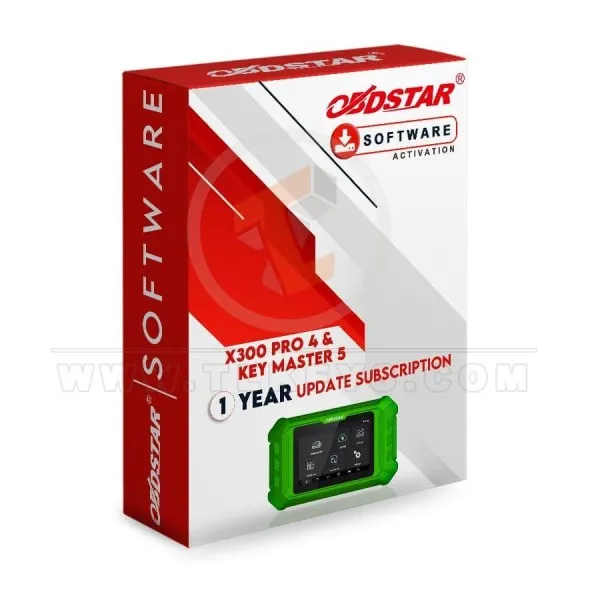 OBDStar X300 Pro4 And KeyMaster5 1 Year Update Subscription software