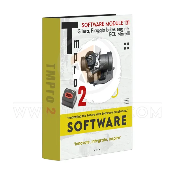 TMPRO Tmpro 2 Tmpro 2 Software module 131 – Gilera, Piaggio bikes engine