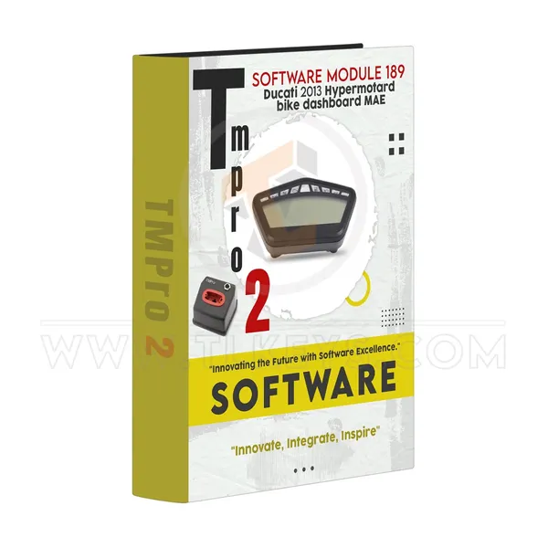 Tmpro 2 Tmpro 2 Software module 189 – Ducati 2013 Hypermotard bike software