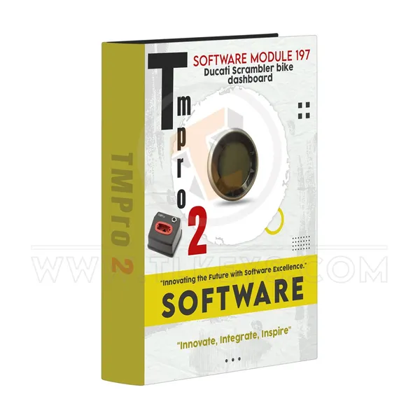 Tmpro 2 Tmpro 2 Software module 197 – Ducati Scrambler bike dashb software