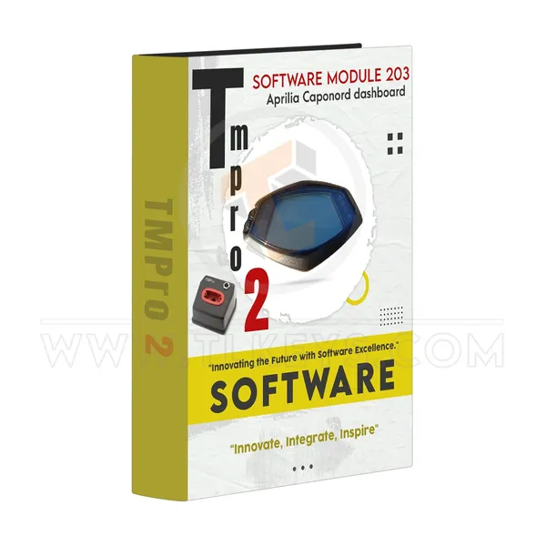 Tmpro 2 Tmpro 2 Software module 203 – Aprilia Caponord dashboard software