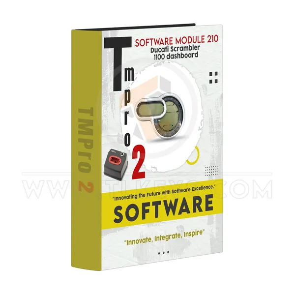 TMPRO Tmpro 2 Tmpro 2 Software module 210 – Ducati Scrambler 1100 dashb