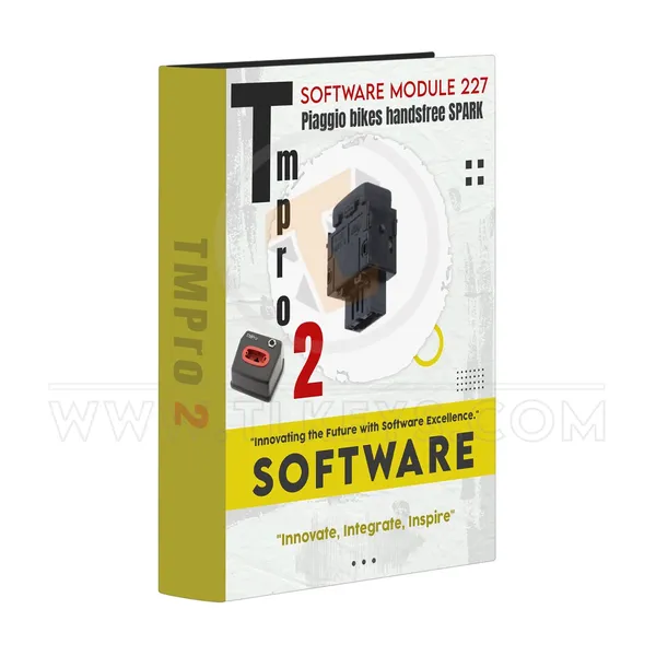 software Tmpro 2 Tmpro 2 Software module 227 – Piaggio bikes handsfree SPAR