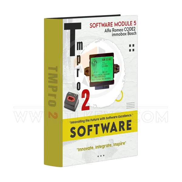 TMPRO Tmpro 2 Tmpro 2 Software module 5 – Alfa Romeo CODE2 immobox Bosc