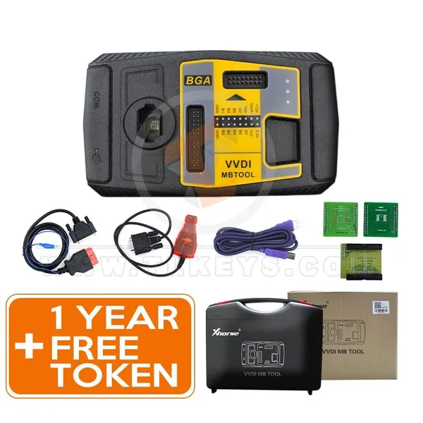Xhorse VVDI MB BGA Tool Mercedes Benz Key Programmer Plus 1 Year Free Token Key Programming Diagnostics Tools