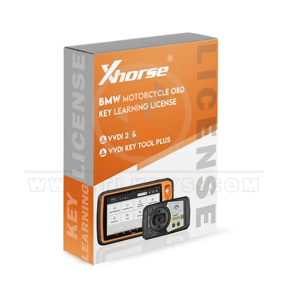 Xhorse BMW Motorcycle OBD Key Learning License Authorization software