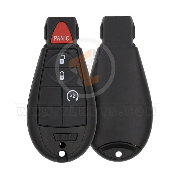 Jeep Grand Cherokee Fobik 2010 2020 433MHz 4 Buttons Remote Type Fobik