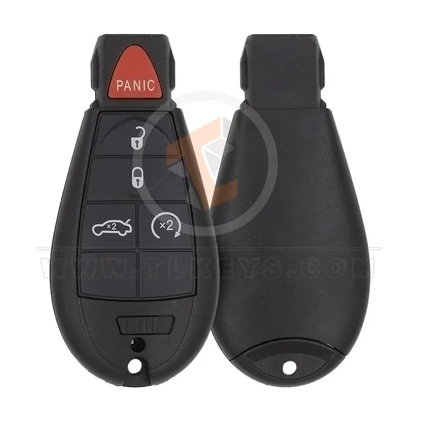Original Board Fobik Chrysler 300 2010 433MHz 5 Buttons ID 46 Remote Type Fobik