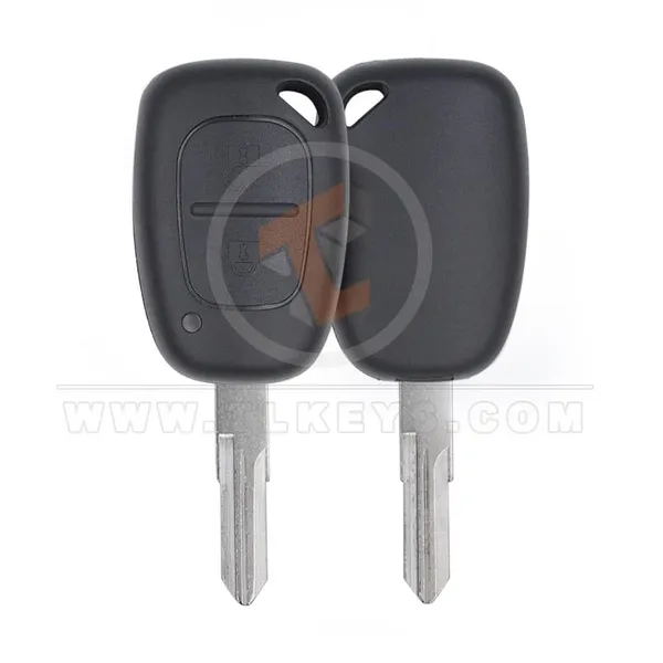 Renault Trafic Head Key Remote Shell 2 Buttons Aftermarket Brand Buttons 2