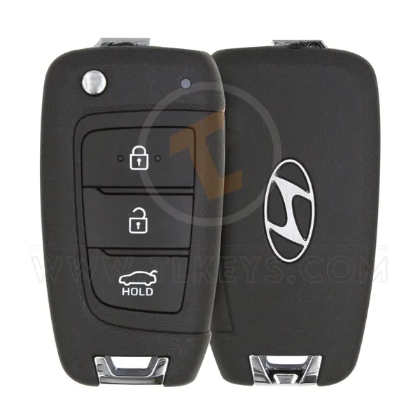 95430-AY000 Genuine Hyundai Flip Key Remote Transponder Chip ID 8A