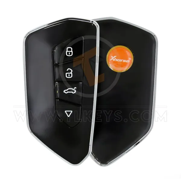 Xhorse XSGA80EN Universal Remote Key 4 Buttons XM38 Volkswagen Style Status Aftermarket