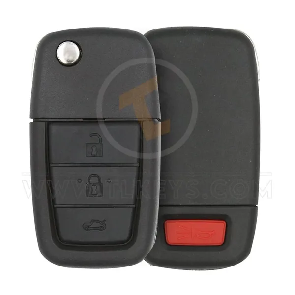 Chevrolet Lumina Caprice Flip Key Remote 2007 2013 433MHz 4 Buttons Frequency 433MHz