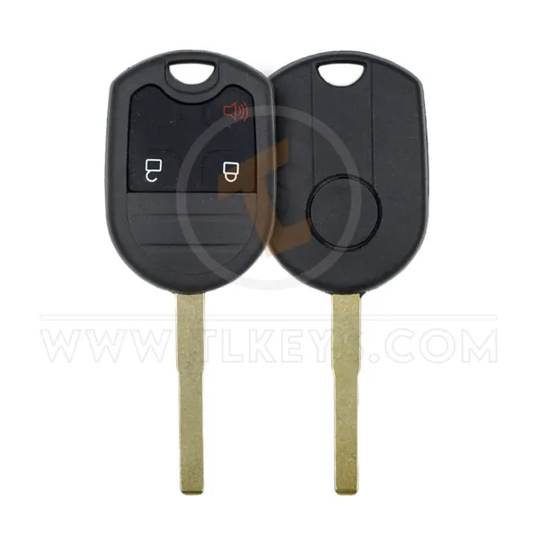 Head Key Remote Ford 315MHz 3 Buttons Aftermarket ID 4D ID 63 Frequency 315MHz