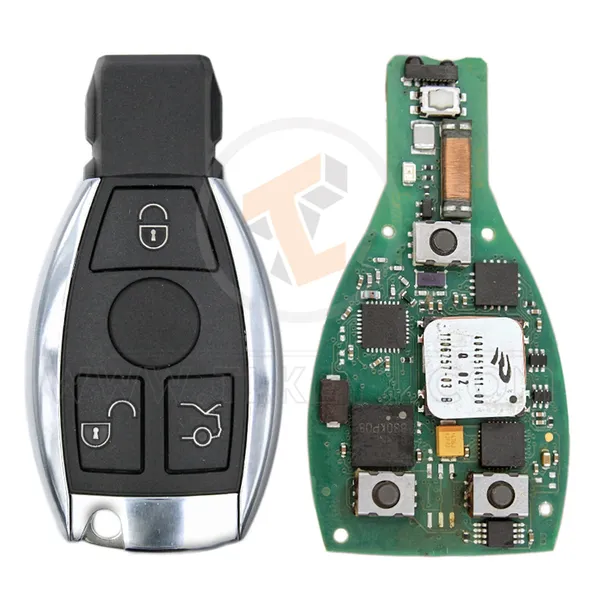 Genuine FBS4 Mercedes Benz GLS FCC ID: IYZDC12K 3 Buttons IR - FBS4 Buttons 3