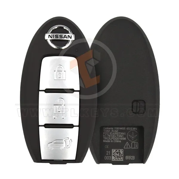 Genuine Nissan Qashqai Smart Proximity 2021 P/N: 285E3-6RR2B 433MHz Remote Type Smart Proximity