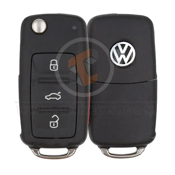 Genuine Volkswagen Flip Key Remote 2012 2016 P/N: 5K0837202AE 315MHz Remote Type Flip Key Remote