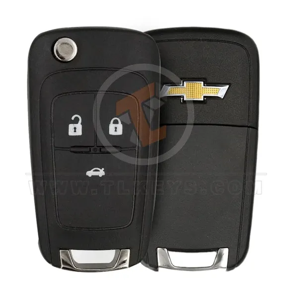 Genuine Chevrolet Flip Key Remote 2008 2017 P/N: 13308185 433MHz Remote Type Flip Key Remote