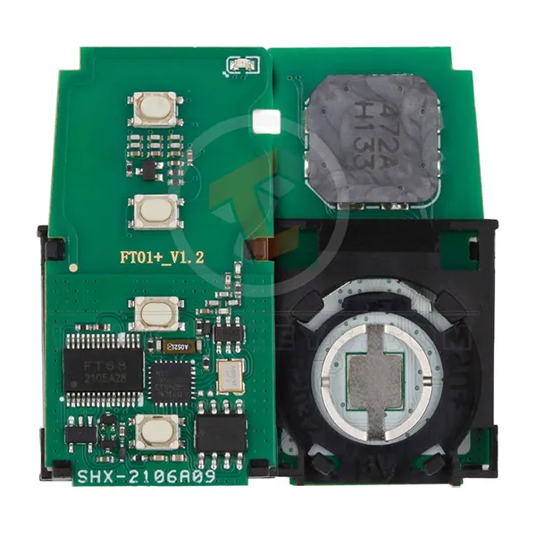 Lonsdor Lexus FT01+ P1: 8A / 88 Toyota 2020-2023 Smart Universal PCB Board Key Remote 4 Buttons 315 / 433 MHz AA Chip Remote Type PCB