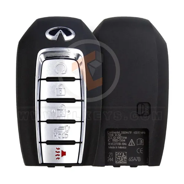 Genuine INFINITI Q60 Smart Proximity 2022 P/N: 285E3-6SA7B 433MHz Remote Type Smart Proximity