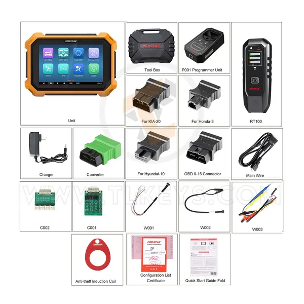 X300 OBDStar DP Plus Full Immobilizer Device - C Package Key Programming Diagnostics Tools