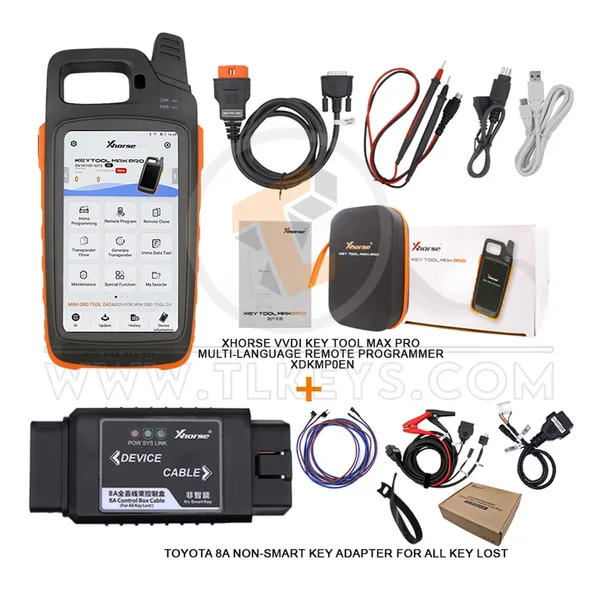 Xhorse Bundle XDKMP0EN VVDI Key Tool Max Pro Remote Programmer Key Programming Diagnostics Tools