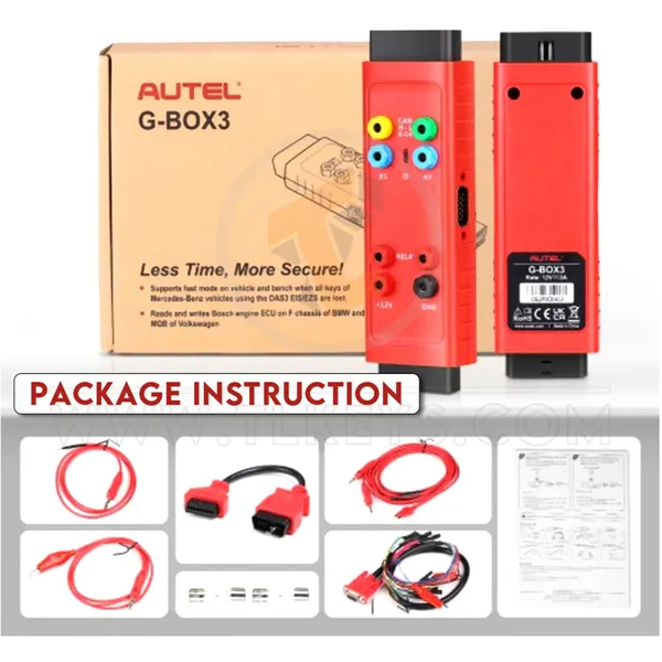 Autel Autel G-Box 3 For Mercedes Benz All Key Lost