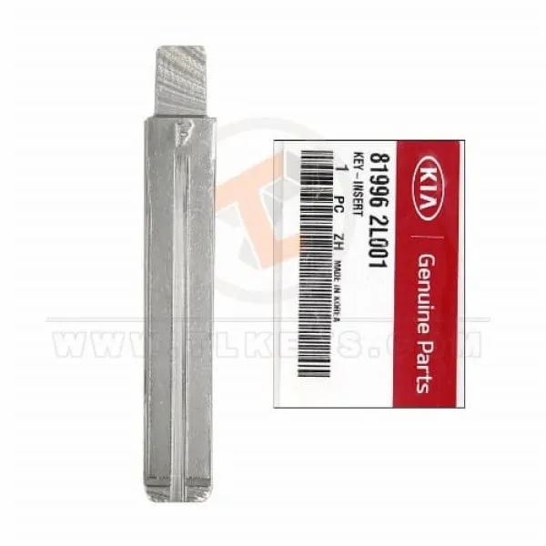 Genuine KIA Optima 2013 Insert Key Blade 81996-2L001 Blade Type Key Blade