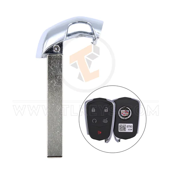 Cadillac Smart 2014-2017 Emergency Key Blade Status Aftermarket