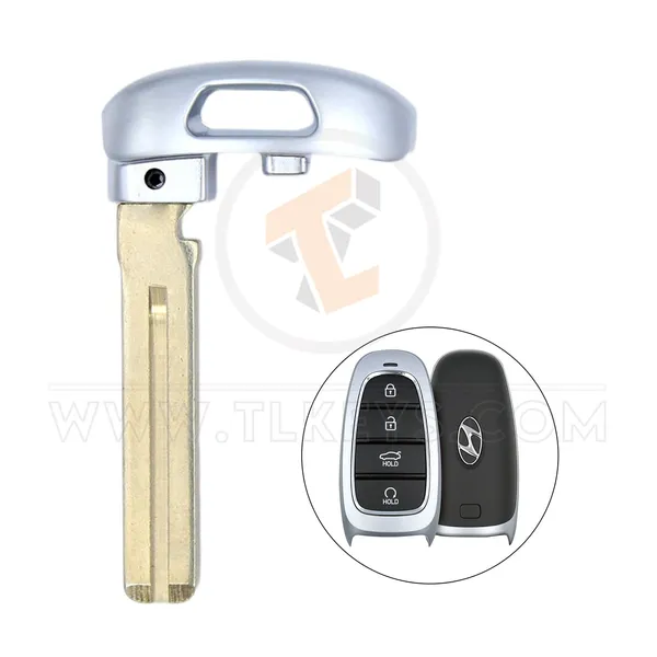 Hyundai Nexo Sonata 2019-2020 Emergency Blank Key Blade Status Aftermarket