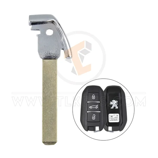 Emergency Key Blade VA2 For Peugeot Citroen 2013-2018 Aftermarket Blade Profile VA2