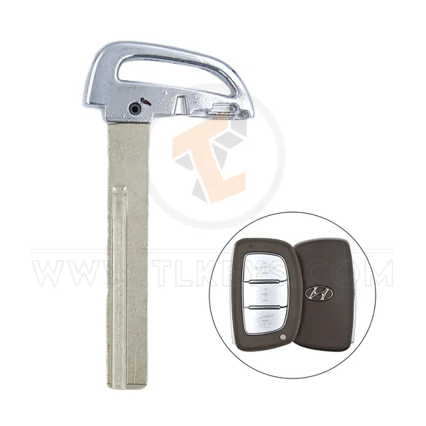 Genuine Hyundai Accent Elantra I30 2014-2018 Emergency Blank Key Blade Blade Profile HYN17