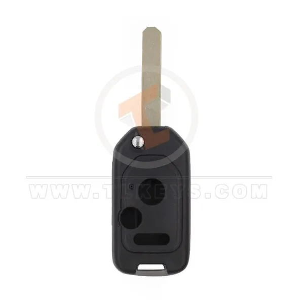 Honda Accord Civic CRV Pilot 2003-2017 Modified Flip Key Remote Shell Emergency Key/blade Included