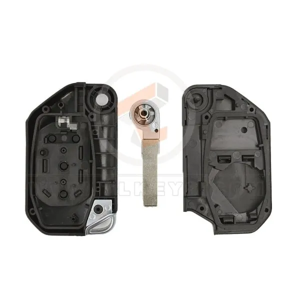 Jeep Wrangler 2018-2022 Flip Key Remote Shell 4 Buttons Buttons 4