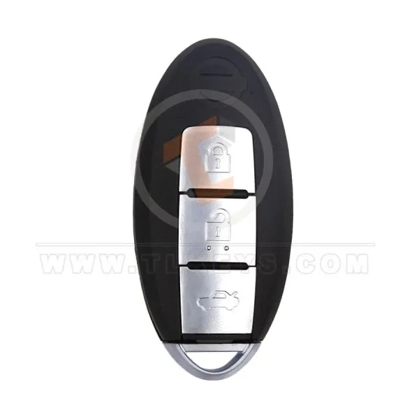 Nissan Smart Key Remote Shell 3 Buttons Without Side Lock Emergency Key/blade Included