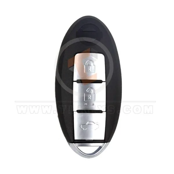 Nissan Smart Key Remote Shell 3 Buttons Without Side Lock Emergency Key/blade Included